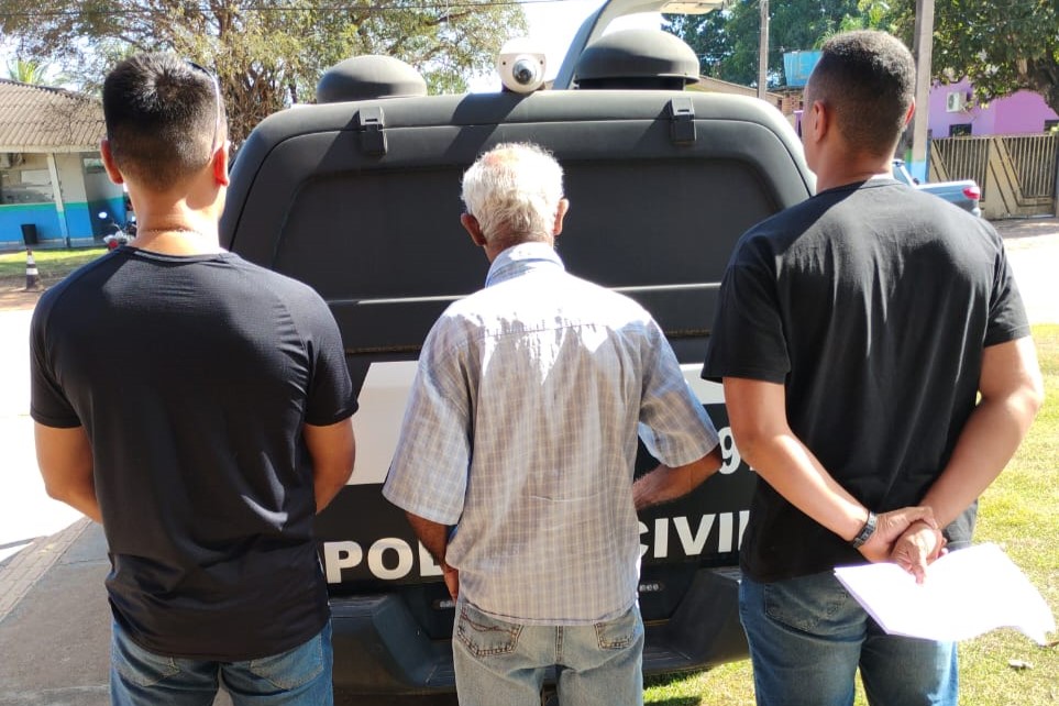 POLÍCIA CIVIL REALIZA CUMPRIMENTO DE MANDADO DE PRISÃO DE INVESTIGADO POR ESTUPRO DE VULNERÁVEL EM CUJUBIM