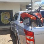 POLÍCIA CIVIL APREENDE MOTOCICLETA ROUBADA E PRENDE CONDUTOR EM FLAGRANTE EM NOVA MUTUM PARANÁ