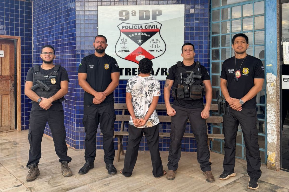 POLÍCIA CIVIL CUMPRE MANDADO DE PRISÃO POR HOMICÍDIO EM EXTREMA