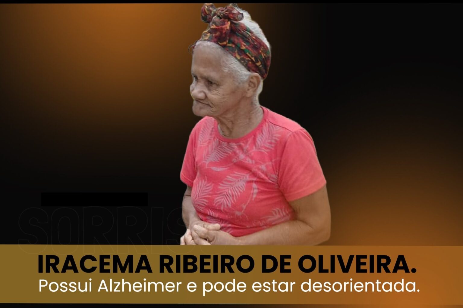 DESAPARECIDA: IRACEMA RIBEIRO DE OLIVEIRA