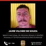 PROCURADO: JAIME VILCHEZ DE SOUZA
