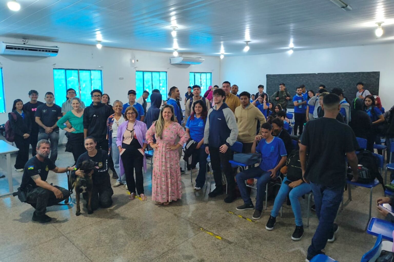 POLÍCIA CIVIL REALIZA PALESTRA PREVENTIVA EM ESCOLA DE PORTO VELHO