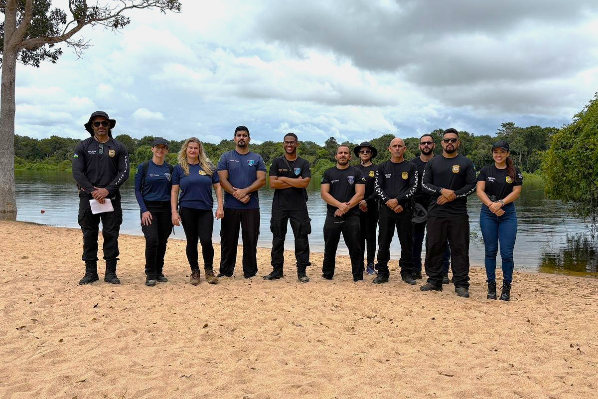 POLÍCIA CIVIL REALIZA SIMULAÇÃO DE ACIDENTE FLUVIAL INVESTIGADO EM GUAJARÁ-MIRIM