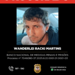 PROCURADO: WANDERLEI RACKI MARTINS