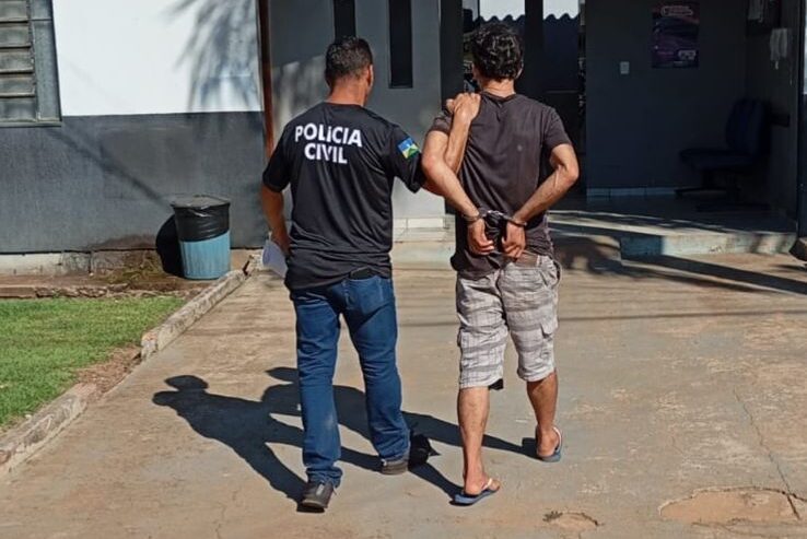 POLÍCIA CIVIL PRENDE HOMEM POR VIOLÊNCIA DOMÉSTICA E PATRIMONIAL EM SÃO MIGUEL DO GUAPORÉ