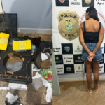 POLÍCIA CIVIL E FORÇAS DE SEGURANÇA APREENDEM DROGAS EM RONDÔNIA E PRENDEM INVESTIGADA NO AMAZONAS NA OPERAÇÃO MADEIRA-MAMORÉ